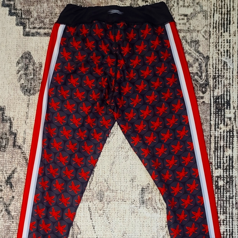 Bend Ohio State Buckeye Leggings OSU Size XL